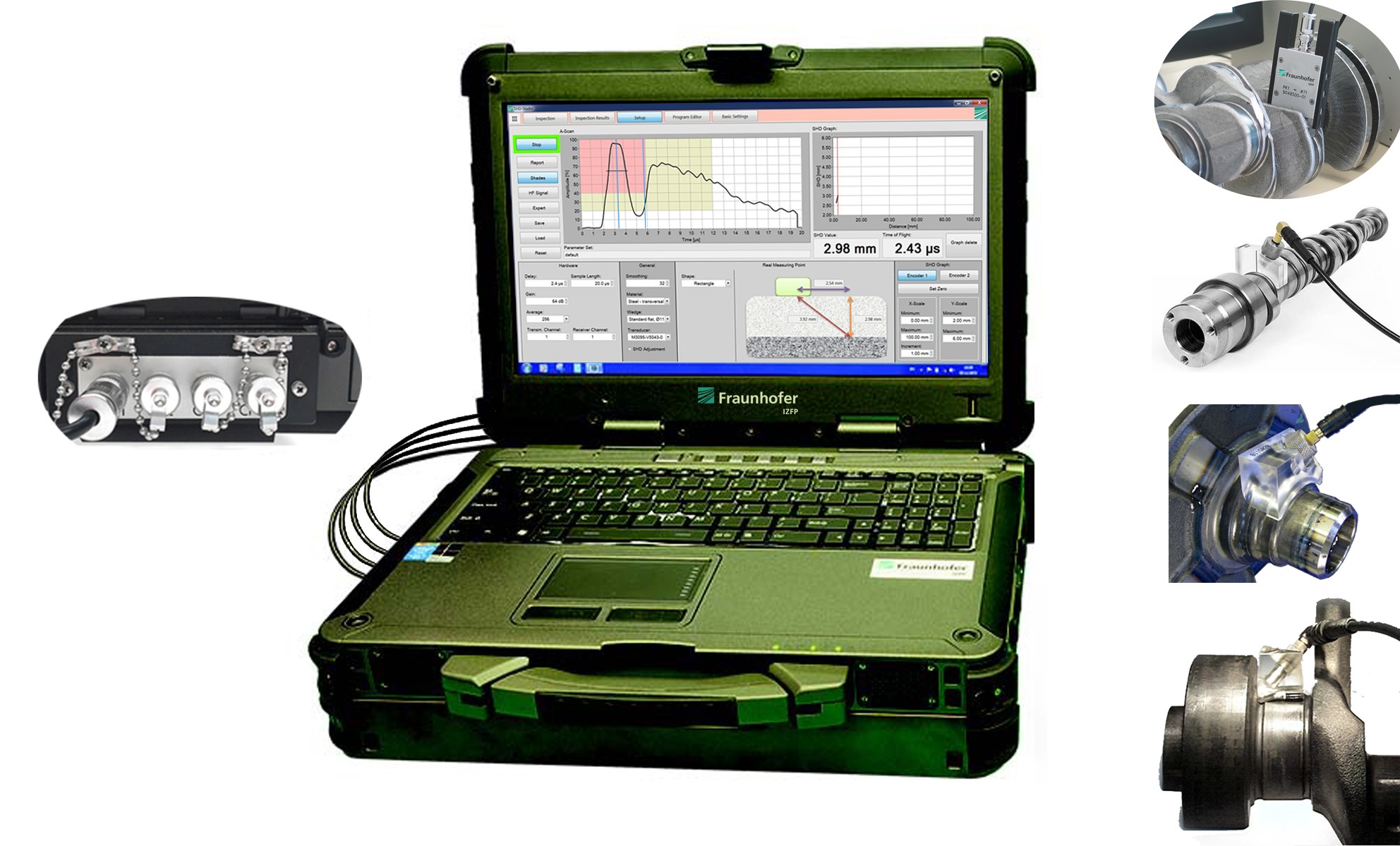 弗劳恩霍夫感应淬火层测厚仪P3123